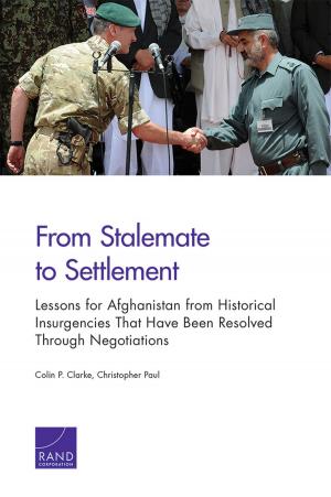 Cover of the book From Stalemate to Settlement by Zalmay Khalilzad, Tom LaTourrette, David E. Mosher, Lois M. Davis, David R. Howell, Barbara Raymond
