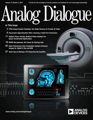 Cover of Analog Dialogue, Volume 47, Number 4