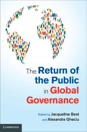 Cover of the book The Return of the Public in Global Governance by Gert Brüggemeier