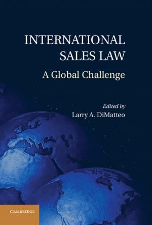 Cover of the book International Sales Law by Robert L. Jaffe, Washington Taylor