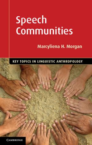 Cover of the book Speech Communities by Ruth Ahnert