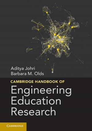 Cover of the book Cambridge Handbook of Engineering Education Research by Christian Djeffal