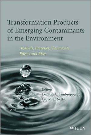Cover of the book Transformation Products of Emerging Contaminants in the Environment by Craig A. Kluever
