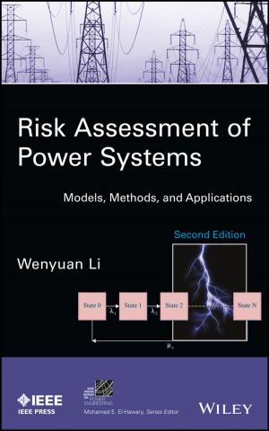 Cover of the book Risk Assessment of Power Systems by Prof. Min Shi, Dr. Yin Wei, Dr. Mei-Xin Zhao, Dr. Jun Zhang