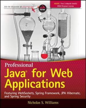 Cover of the book Professional Java for Web Applications by Edward Burton