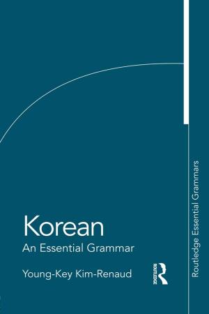 Cover of the book Korean: An Essential Grammar by Daniel Welsch