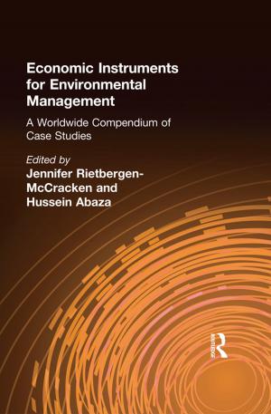 Cover of the book Economic Instruments for Environmental Management by Hannes Černy