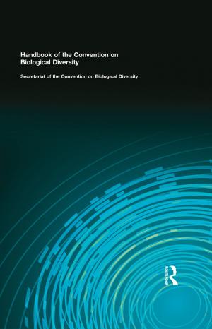 Cover of the book Handbook of the Convention on Biological Diversity by Robert Bluck