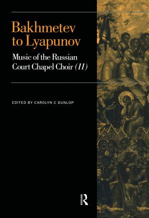Cover of the book Bakhmetev to Lyapunov by Peter Batchelor