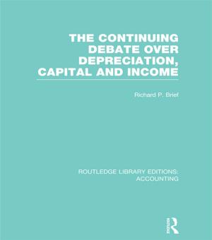 Cover of the book The Continuing Debate Over Depreciation, Capital and Income (RLE Accounting) by Robert M. Solow
