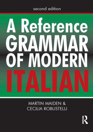 Book cover of A Reference Grammar of Modern Italian