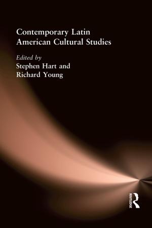 Cover of the book Contemporary Latin American Cultural Studies by Emmy van Deurzen