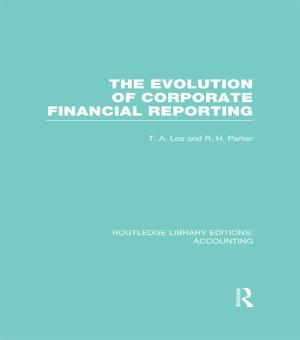 Cover of the book Evolution of Corporate Financial Reporting (RLE Accounting) by Joanna Woronkowicz, D. Carroll Joynes, Norman Bradburn
