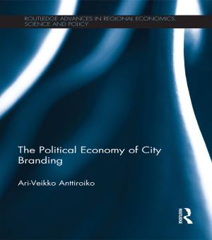 Cover of the book The Political Economy of City Branding by Glenn L Erickson