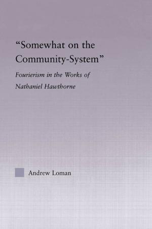 Cover of the book Somewhat on the Community System by Firth-Cozens Jenny