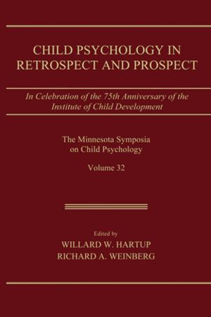 Cover of the book Child Psychology in Retrospect and Prospect by Meriel Vlaeminke
