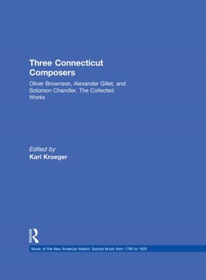Cover of the book Three Connecticut Composers by Suzi Naiburg