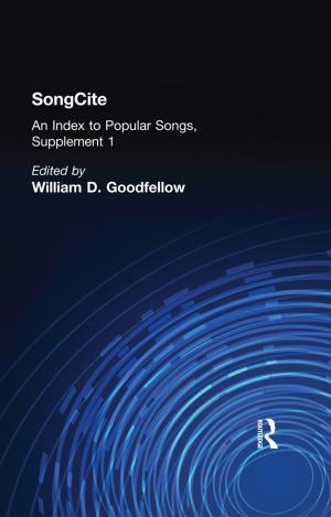 Cover of the book SongCite by W.F. Connell