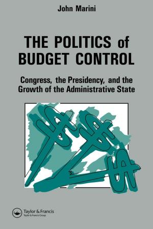 Cover of the book The Politics Of Budget Control by 