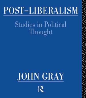 Cover of the book Post-Liberalism by Noah Hysler-Rubin