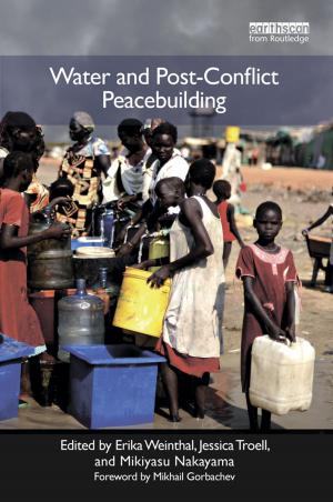 Cover of the book Water and Post-Conflict Peacebuilding by Akiko Yoshida