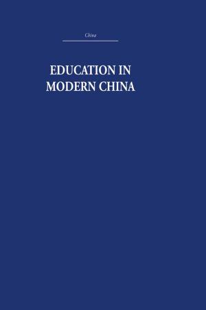 Cover of the book Education in Modern China by Max Scheler