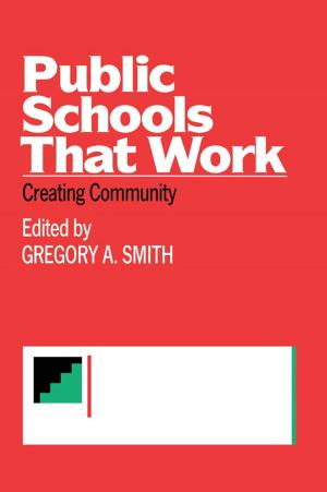 Cover of the book Public Schools That Work by Thomas Baumgartner