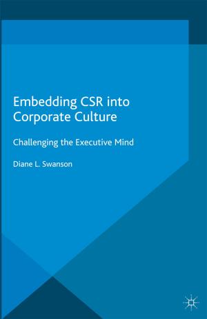 Cover of the book Embedding CSR into Corporate Culture by D. O'Brien