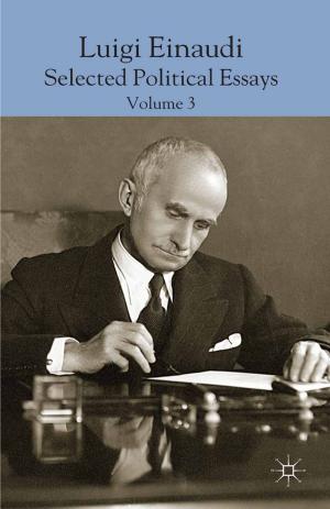 Cover of Luigi Einaudi: Selected Political Essays