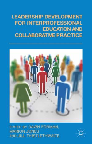 Cover of the book Leadership Development for Interprofessional Education and Collaborative Practice by Mattia Guidi