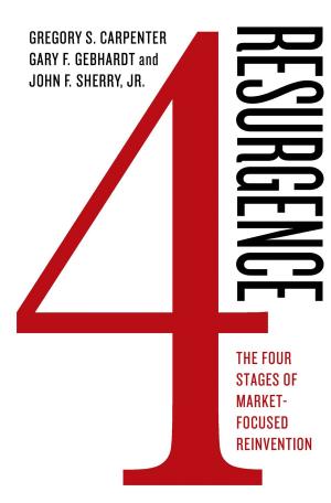 Book cover of Resurgence: The Four Stages of Market-Focused Reinvention