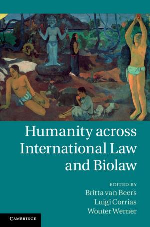 Cover of the book Humanity across International Law and Biolaw by R. M. W. Dixon