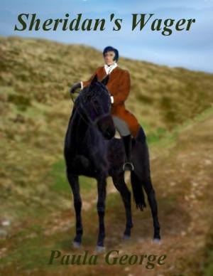 Cover of the book Sheridan's Wager by Julie Evans-Brown