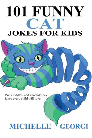 Book cover of 101 Funny Cat Jokes For Kids