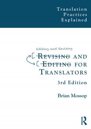 Cover of the book Revising and Editing for Translators by Coppélia Kahn