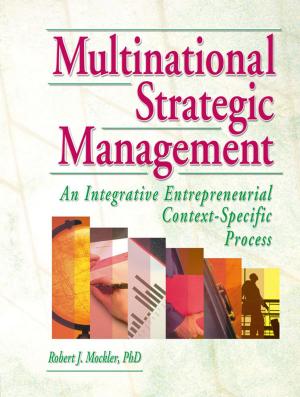 Cover of the book Multinational Strategic Management by Daniel Trottier