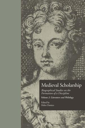 Cover of the book Medieval Scholarship: Biographical Studies on the Formation of a Discipline by R. M. Granovskaya, I. J. Bereznaya, Alla N. Grigorieva