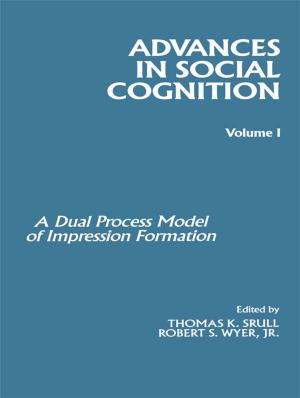 Cover of the book Advances in Social Cognition, Volume I by Frank Barlow