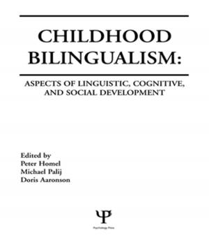 Cover of the book Childhood Bilingualism by Elie Kedourie
