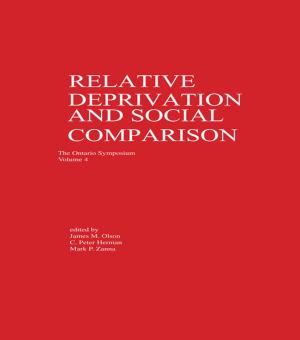 Cover of the book Relative Deprivation and Social Comparison by Jenny Slater