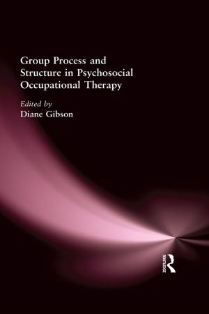 Cover of the book Group Process and Structure in Psychosocial Occupational Therapy by D. Townend