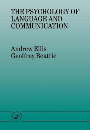 Cover of the book The Psychology of Language And Communication by 