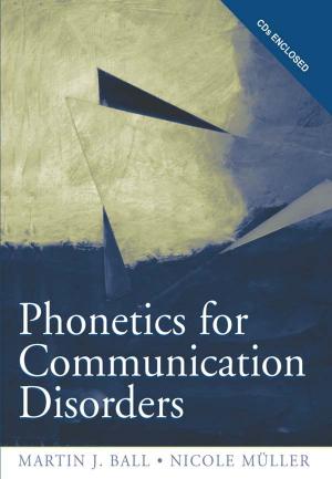 Cover of the book Phonetics for Communication Disorders by Barbara K. Fisher