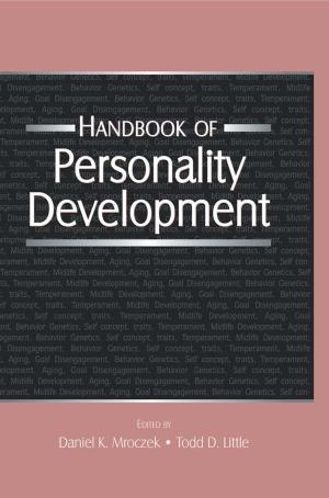 Cover of Handbook of Personality Development