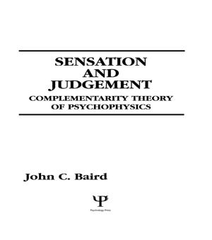 bigCover of the book Sensation and Judgment by 