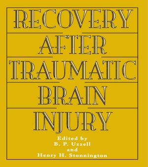 Cover of the book Recovery After Traumatic Brain Injury by A. J. A. Morris