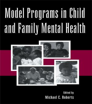 Cover of Model Programs in Child and Family Mental Health