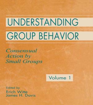 Cover of the book Understanding Group Behavior by Simon Frith, Howard Horne