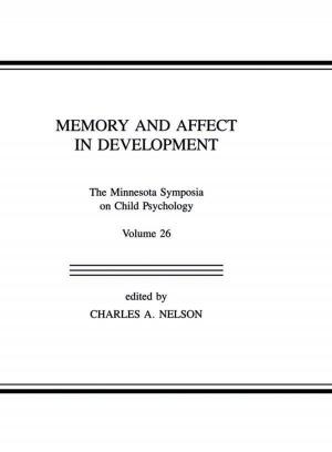 Cover of the book Memory and Affect in Development by Shoshana Felman, Dori Laub