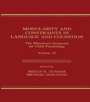 Cover of the book Modularity and Constraints in Language and Cognition by Jonathan Rigg